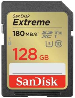 Флеш-карта SanDisk 128GB SD class 10 UHS-I Extreme SDSDXVA-128G-GNCIN