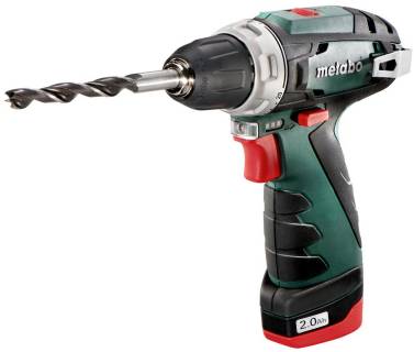 Шуруповерт Metabo BS Basic, 12V 2x2Aг 600984000