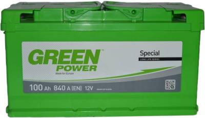 Аккумулятор Green Power Standart 100Ah Ев (-/+) (840EN)