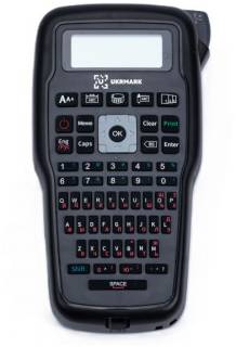 Принтер Ukrmark E1000 CYR GR, кирилиця, стрічка 3.5/6/9/12 mm, сум 900466