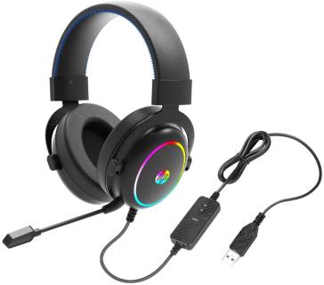 Наушники HP DHE-8005S RGB 7.1 Black