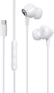 Наушники Vention Echo Lite USB-C In-Ear Wired White GBBWAV