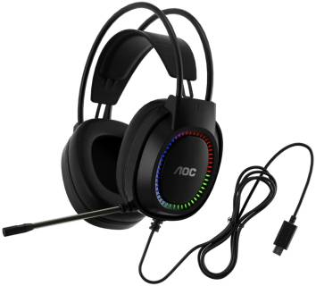 Наушники AOC ACG2500BK RGB Black ACG2500BK/00