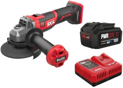 Болгарка Skil 3930 CB XP, безщіткова, 4.0 Ah, ЗП AG1E3930CB+BC1E3111A
