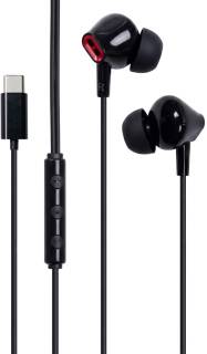 Наушники Vention Echo Lite USB-C In-Ear Wired Black GBBBAV