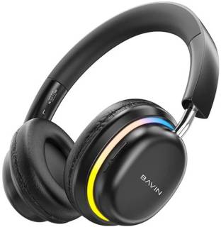 Наушники BAVIN BH-53 Hi-Res RGB LIGHT Black HB-BH-53 BK