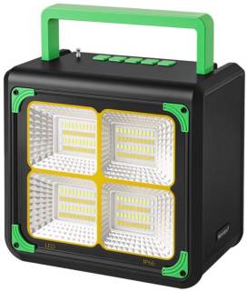 Акустика Newvew NV-9218 Solar Panel/BT/USB/TF/FM Green NWVW-NV-9218-GN