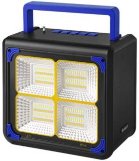 Акустика Newvew NV-9218 Solar Panel/BT/USB/TF/FM Blue NWVW-NV-9218-BL