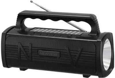 Акустика Newvew NV-9010 Solar Panel/BT/USB/TF/FM Black NWVW-NV-9010-BK