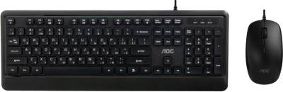 Комплект AOC KM220B USB UA Black KM220B/97