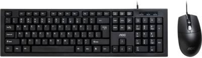 Комплект AOC KM160B USB UA Black KM160B/97