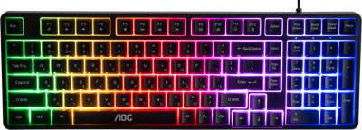 Клавиатура AOC GK116B LED USB UA Black GK116B/97