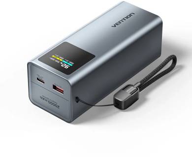 Павербанк Vention 20000 mAh 100W Gray TFT Display Type FKCH0