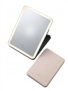 Зеркало Xiaomi Leather case mirror pink FM001/FM007