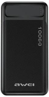 Павербанк Awei 10000mAh P5K, 10W, Black 6954284094009