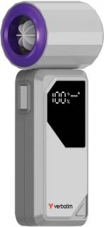 Вентилятор Verbatim Cool 'n' Go AirJet Сіро-фіолетовий 32340