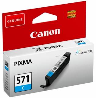 Картридж Canon CLI-571 Cyan 0386C001