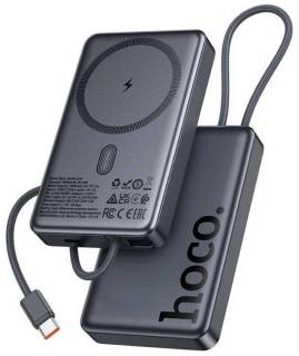 Павербанк HOCO 10000 mAh Origen Dual PD/20W Magnetic with cable T Q44 / 714983