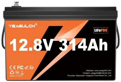 Аккумулятор Yeagulch 12.8V 314Ah YEAGULCH-12,8V/314Ah