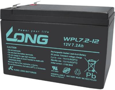 Аккумулятор Long 12V 7.2Ah WPL7.2-12