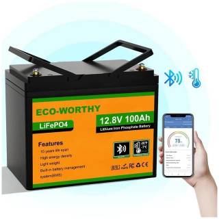 Аккумулятор Eco-Worthy 12.8V 100Ah LCD Eco-Worthy-12100bt