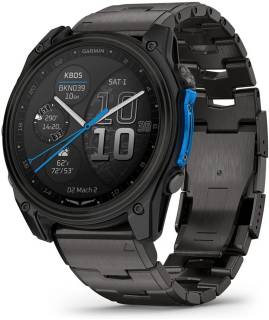 Часы Garmin D2 Mach 2, 51mm, Saph, CrbnGry Ti/Blk w/TiBd,GPS 010-02905-31