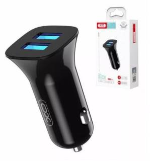 Зарядка XO CC31 2.4A/2 USB  Black XO-СC31-BK