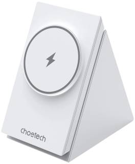 Зарядка Choetech Wireless magnetic 3-in-1 15W white T600-F