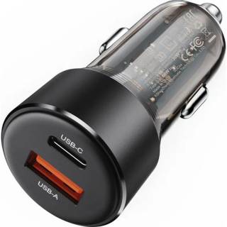 Зарядка ACEFAST 2xUSB 60W (USB-C + USB-A) B12 6974316282914