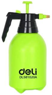 Опрыскиватель Deli помповий 2 л, зелений EDL581020A