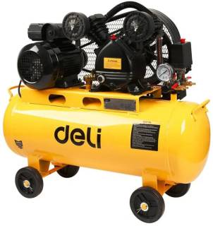 Компрессор Deli 50 Л, 1,5 кВт (2 HP) EDL-PKY0.12/8-E1