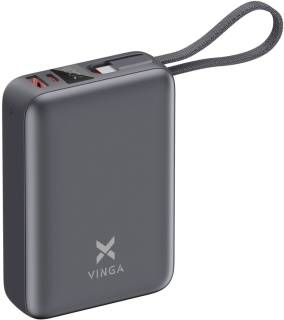 Павербанк Vinga 20000 mAh 45W Display Cable VPBB2045C