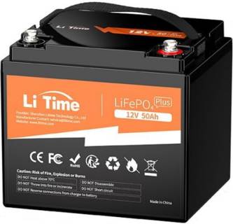 Аккумулятор Litime 12.8V-50Ah 640Wh L12V50-BASIC-4-A38