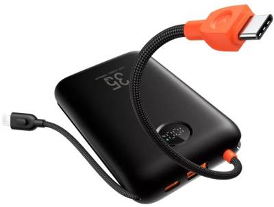 Павербанк Veger 30000mAh K3 35W PD QC3.0 black 6977525750137