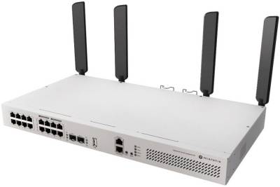 Коммутатор Mikrotik CRS418-8P-8G-2S+5axQ2axQ-RM