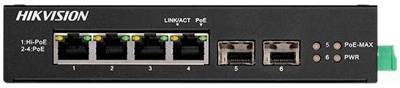 Коммутатор HIKVISION DS-3T0506HP-E/HS