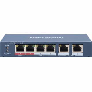 Коммутатор HIKVISION DS-3E0106HP-E