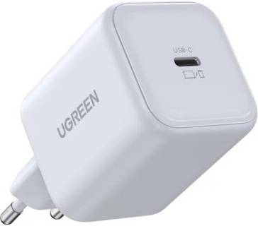 Зарядка Ugreen USB-C GaN 45W X524 white 65053