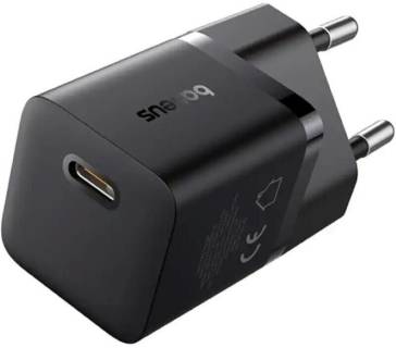 Зарядка Baseus 1xUSB-C 25W GaN5 black P10110909113-00