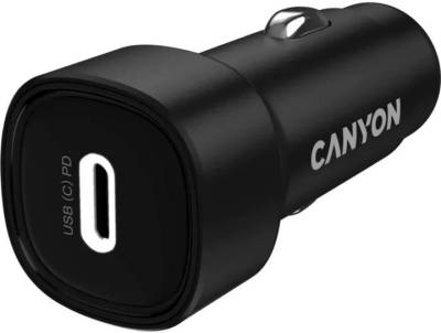 Зарядка Canyon USB-C PD30W black CNE-CCABR2C
