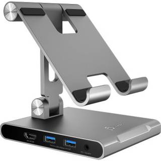 Разветвитель J5Create Dock-Station Ipad USB-C 8-in-1 (HDMI/PD/картридер/ JTS224-N