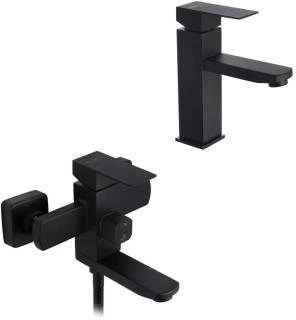 Смеситель Kroner Edelstahl Kubus-SCH010 + змішувач Edelstahl Kubus- CVS30160