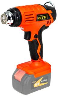 Фен GTM HGC18/550, 18V, 350/550С, 160/200л/хв (без АКБ та HGC18/550_BARE TOOL