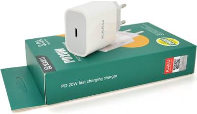 Зарядка Kakusiga USB-C PD20W white KSC-500 HELI