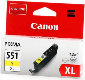 Картридж Canon CLI-551XL Yellow 11 ml 6446B001