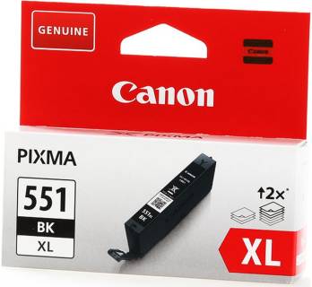 Картридж Canon CLI-551XL Black 11 ml 6443B001
