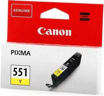 Картридж Canon CLI-551 Yellow 7 ml 6511B001