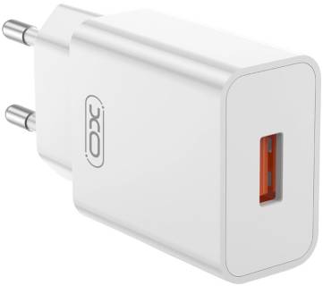Зарядка XO USB-A QC18W White L127.white