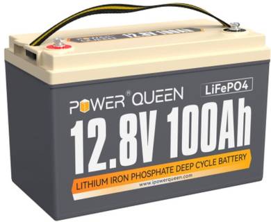 Аккумулятор Power Queen 12.8V 100Ah PowerQueen-128V100Ah-H19
