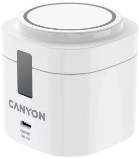 Зарядка Canyon 4-in-1 wireless charging stand 30W + cable 1.0m wh CNS-WCS405WW/A